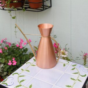 achla designs copper watering carafe