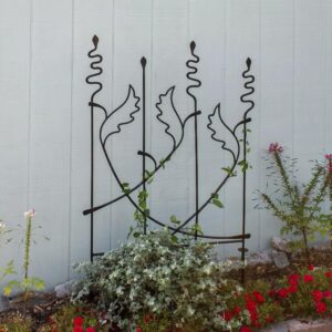 achla acanthus fence trellis