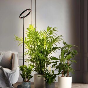 adjustable floor plant lamp